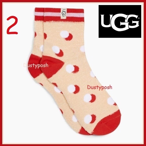 Gretchen Quarter Dot Socks Soft New - Picture 6 of 12